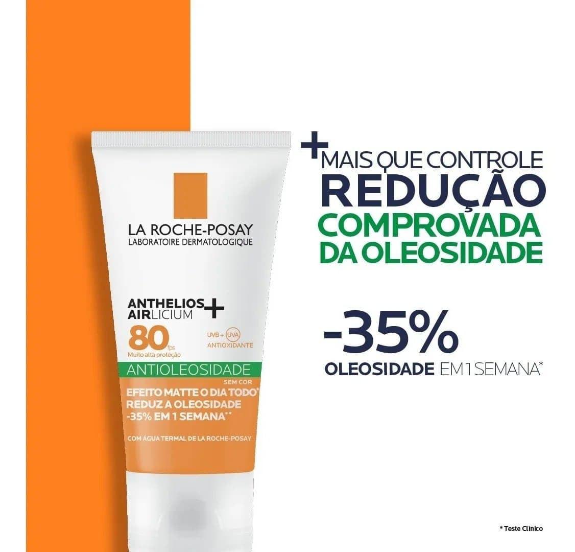 Protetor Solar Facial Antioleosidade FPS80 La Roche-Posay 40g